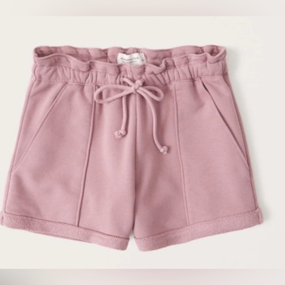 Women's Abercrombie Soft A&F Drawstring Shorts - Picture 1 of 4